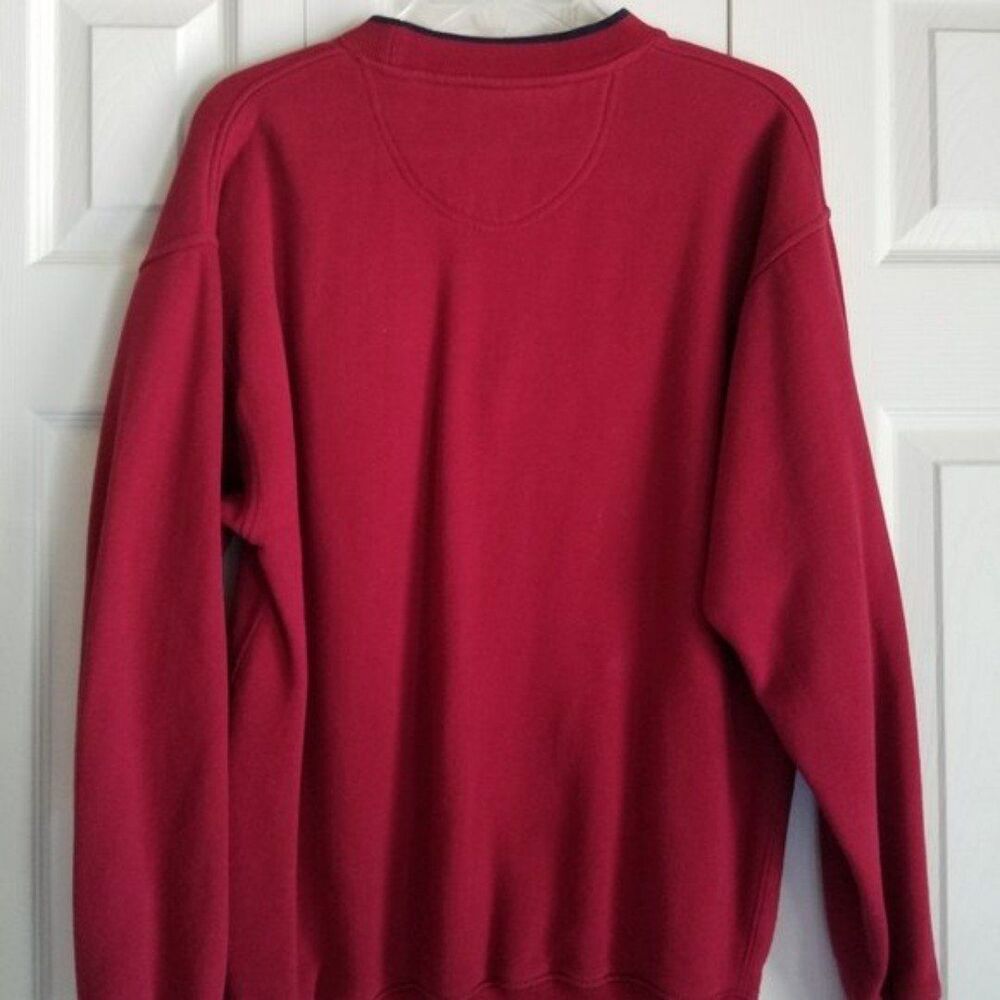 Red Golf Sweater Shirt Size Medium - Picture 5 of 5